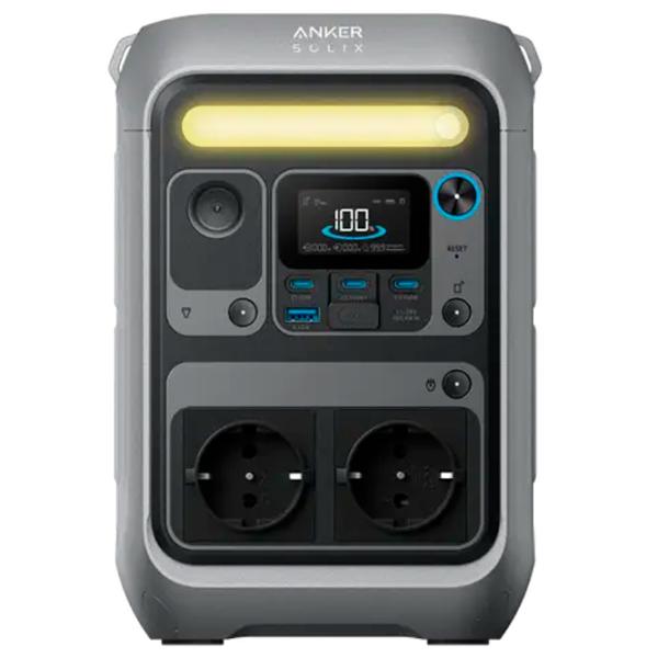 Centrală electrică portabilă Anker C300X AC LiFePO4 9000 mAh / Gray photo 2