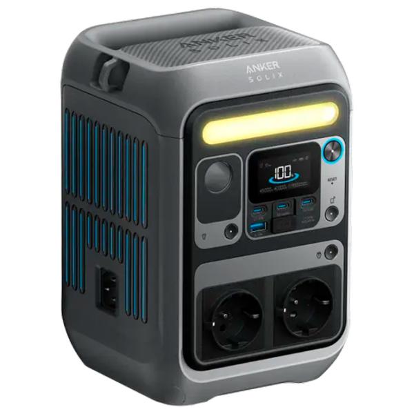 Centrală electrică portabilă Anker C300X AC LiFePO4 9000 mAh / Gray photo 3