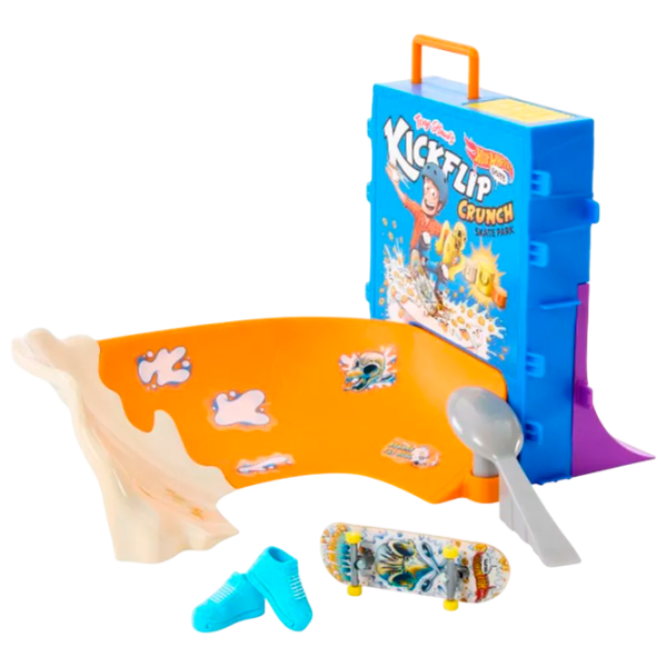 Jucărie interactivă Hot Wheels Tony Hawk Cereal Skate Bowl HTP09 5+ / Multicolor Multicolor photo 2