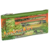 Пенал DinosArt 15305  Полиэстер / Зеленый