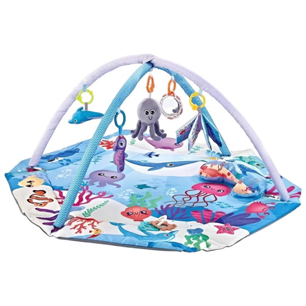 Covoraş pentru joc 4Play Water Surface () 0+/ Rotund/ Blue photo 1