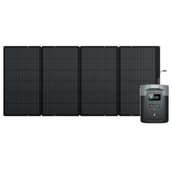 Centrală electrică portabilă EcoFlow Delta 2 LiFePO4 2048 Wh / Black photo 6