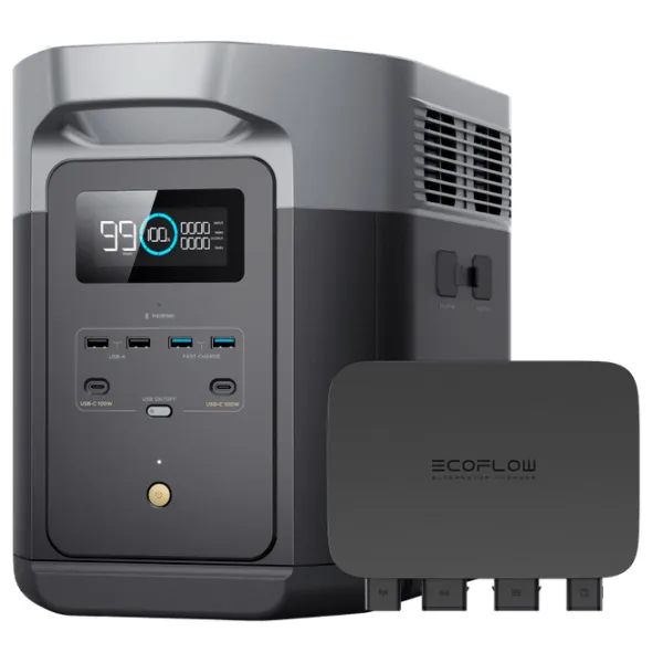 Centrală electrică portabilă EcoFlow Delta 2 LiFePO4 2048 Wh / Black photo 9