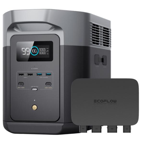 Centrală electrică portabilă EcoFlow Delta 2 LiFePO4 2048 Wh / Black photo 9