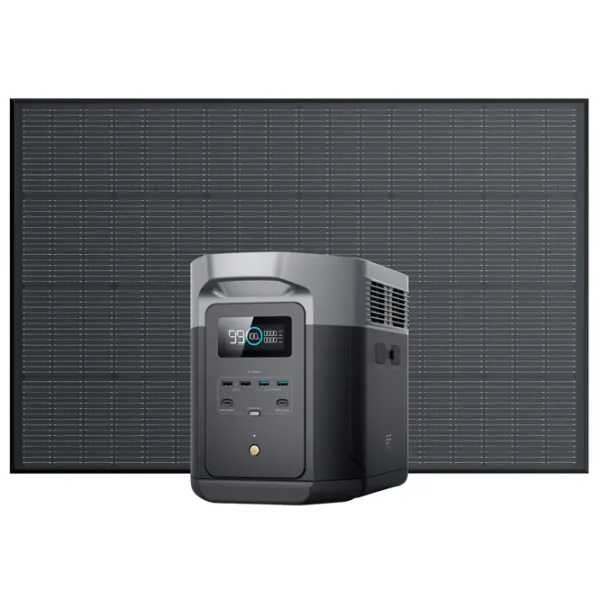 Centrală electrică portabilă EcoFlow Delta 2 LiFePO4 2048 Wh / Black photo 10