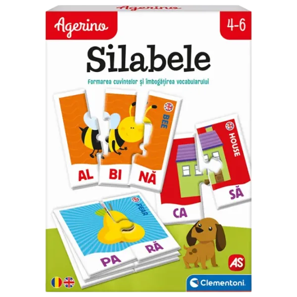 Joc educativ Clementoni Agerino, Silabele 4+/ Dezvoltare photo 1