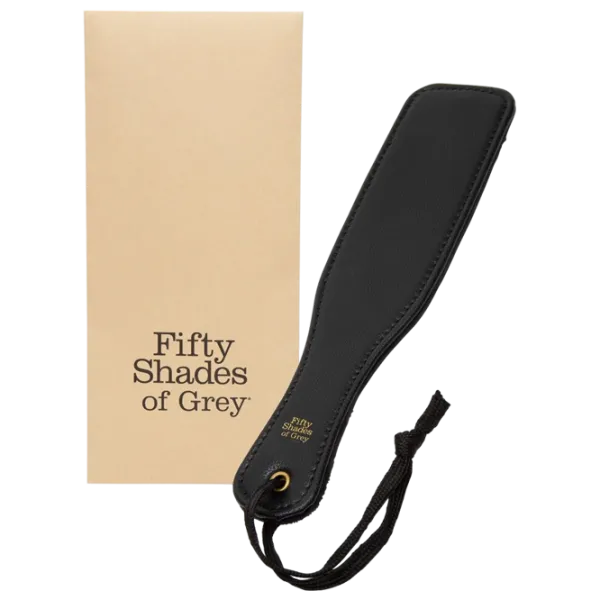 Плётка Fifty Shades of Grey Bound to You Small Paddle Черный photo 5