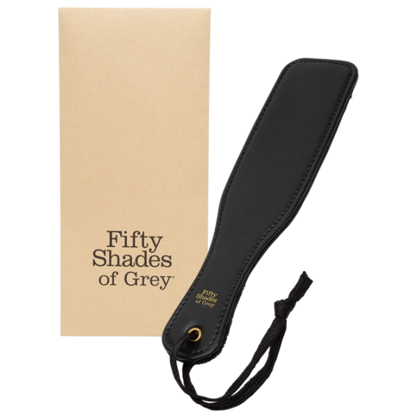 Плётка Fifty Shades of Grey Bound to You Small Paddle Черный photo 5