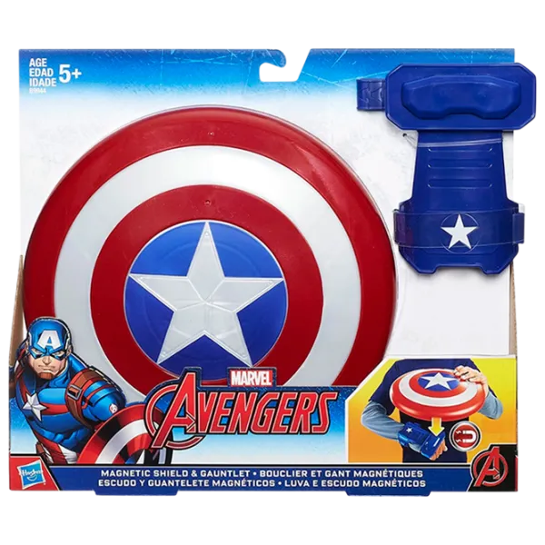 Set jucării Hasbro Avengers Role Play Captain America B9944 5+ / Multicolor Multicolor photo 1 Set jucării Hasbro Avengers Role Play Captain America B9944 5+ / Multicolor Multicolor photo 1
