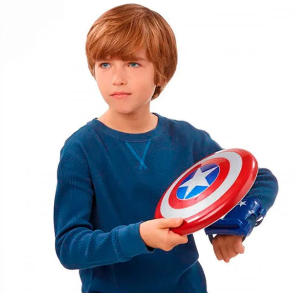 Set jucării Hasbro Avengers Role Play Captain America B9944 5+ / Multicolor Multicolor photo 3 Set jucării Hasbro Avengers Role Play Captain America B9944 5+ / Multicolor Multicolor photo 3
