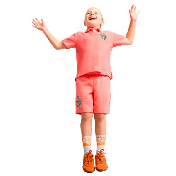 Шорты для девочек Puma Cats Club Shorts Terry Ps Peach 110 / Розовый photo 4 Шорты для девочек Puma Cats Club Shorts Terry Ps Peach 110 / Розовый photo 4