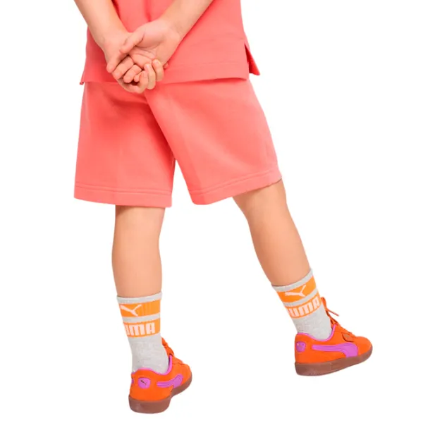 Шорты для девочек Puma Cats Club Shorts Terry Ps Peach 110 / Розовый photo 5 Шорты для девочек Puma Cats Club Shorts Terry Ps Peach 110 / Розовый photo 5