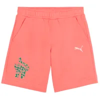 Шорты для девочек Puma Cats Club Shorts Terry Ps Peach 104 / Розовый