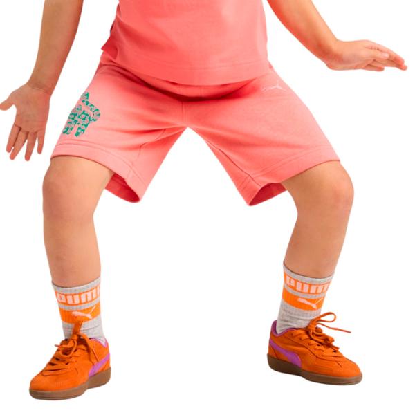 Шорты для девочек Puma Cats Club Shorts Terry Ps Peach 104 / Розовый photo 6 Шорты для девочек Puma Cats Club Shorts Terry Ps Peach 104 / Розовый photo 6