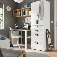 Dulap Ikea Smastad/Platsa DSP / White photo 5