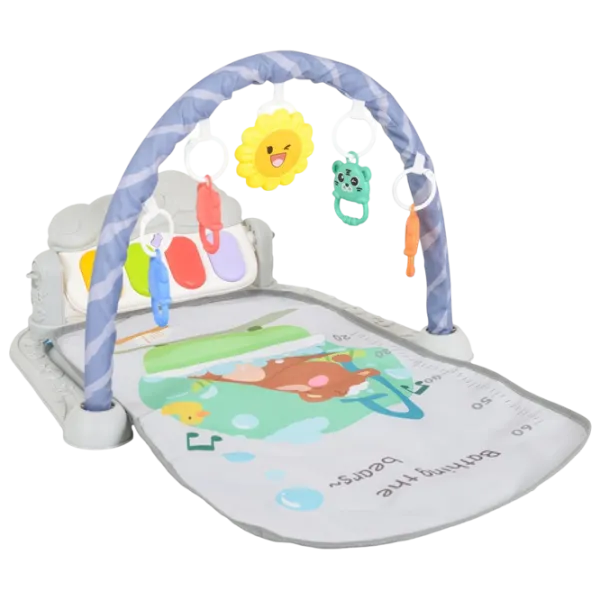 Игровой коврик Moni 368 () 0+/ Прямоугольный/ Серый photo 1