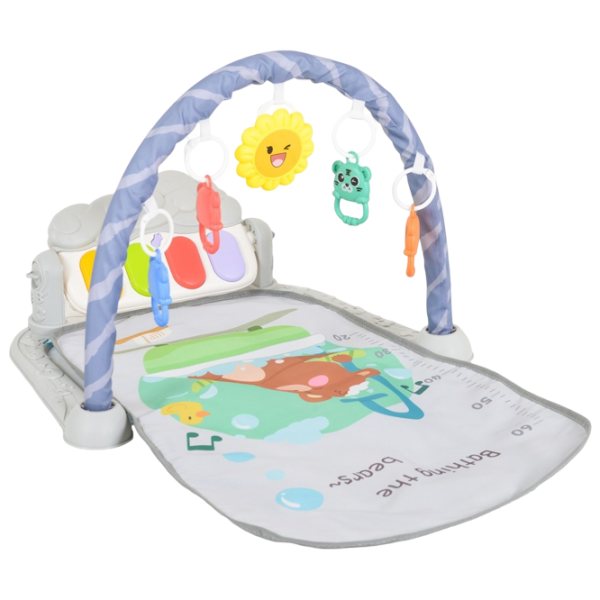 Игровой коврик Moni 368 () 0+/ Прямоугольный/ Серый photo 1