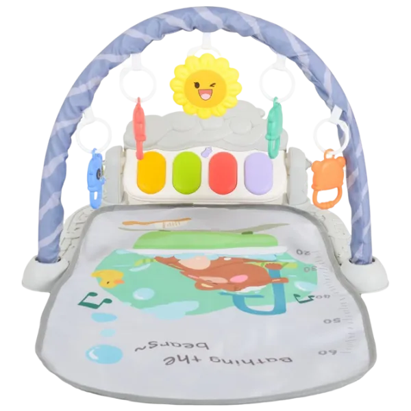 Игровой коврик Moni 368 () 0+/ Прямоугольный/ Серый photo 2