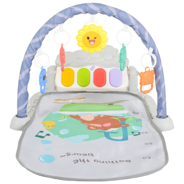 Игровой коврик Moni 368 () 0+/ Прямоугольный/ Серый photo 2