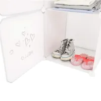 Dulap pentru copii Tempo Kondela Dinos Metal / White photo 2
