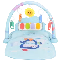 Игровой коврик Moni 368 () 0+/ Прямоугольный/ Синий photo 2