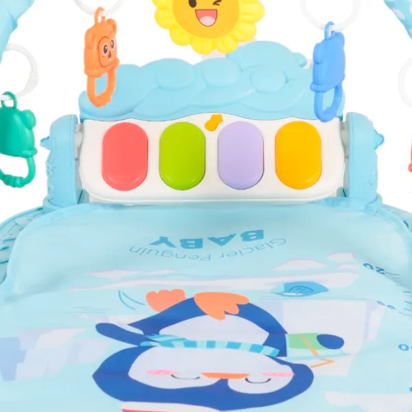 Игровой коврик Moni 368 () 0+/ Прямоугольный/ Синий photo 5
