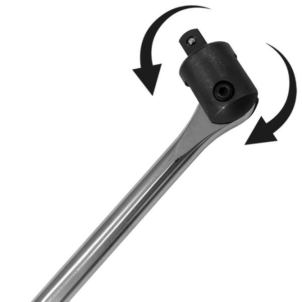 Вороток с карданом JBM 52524 Металл photo 2