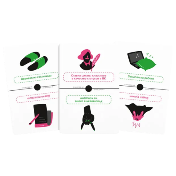 Настольная игра GaGa Games I never... 2 18+/ Игральные карты photo 2