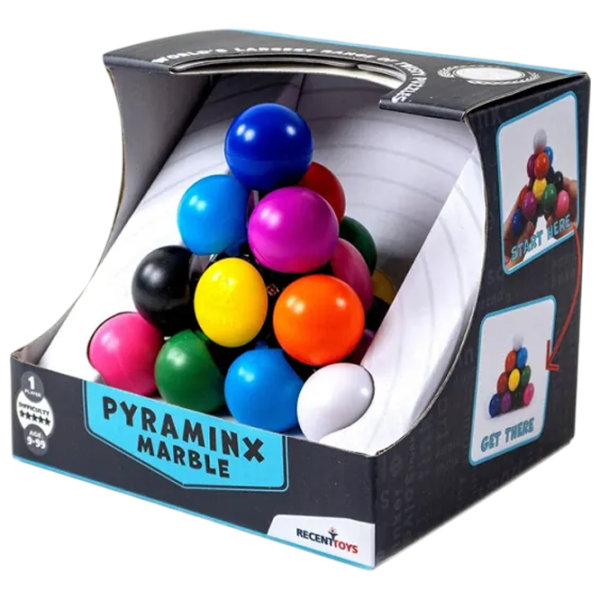 Развивающий набор Recent Pyraminx Marble 9+/ Логическая игра photo 1