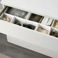 Set pentru dormitor Ikea Malm 2 PAL / White photo 7