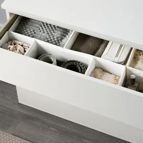 Set pentru dormitor Ikea Malm 2 PAL / White photo 7