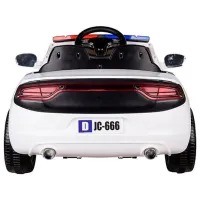Mașină electrică Lean Cars Police 5 km/h / 30 kg / 3+ / White photo 5