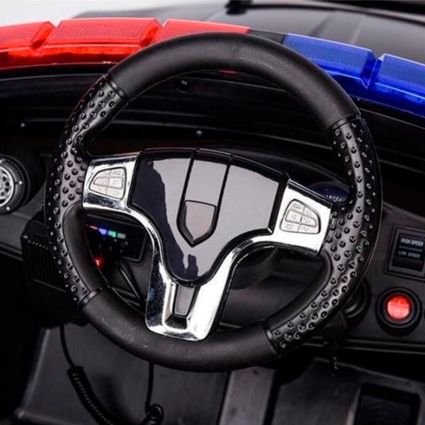 Электромобиль Lean Cars Police 5 км/ч / 30 кг / 3+ / Белый photo 6