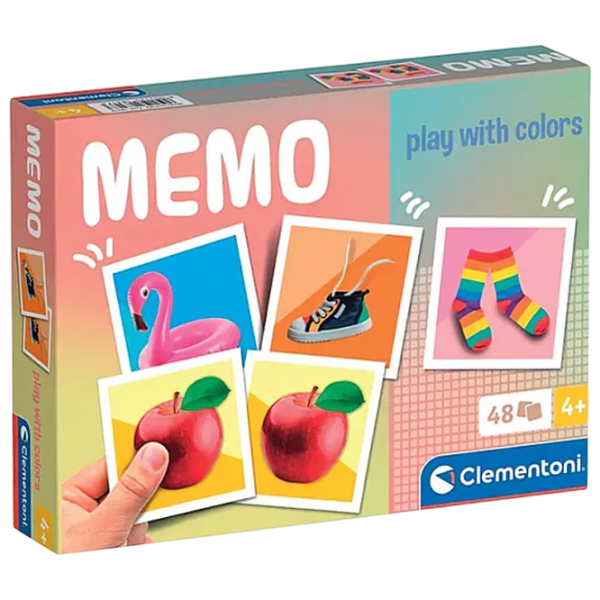 Настольная игра Clementoni Memo Colors 4+/ Развитие photo 1