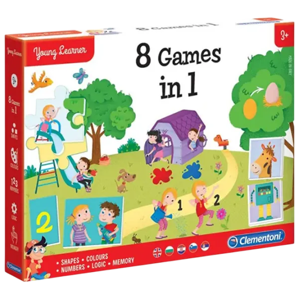 Настольная игра Clementoni 8 в 1 3+/ Стратегия photo 1
