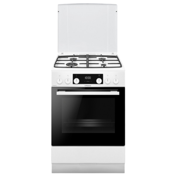 Aragaz Hansa FCMW69329 Pe gaz/ White/ Black photo 1