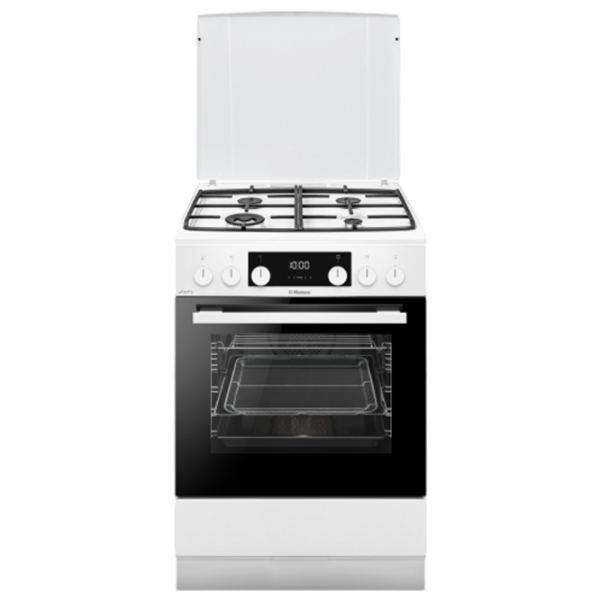 Aragaz Hansa FCMW69329 Pe gaz/ White/ Black photo 2