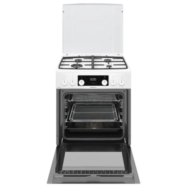 Aragaz Hansa FCMW69329 Pe gaz/ White/ Black photo 3