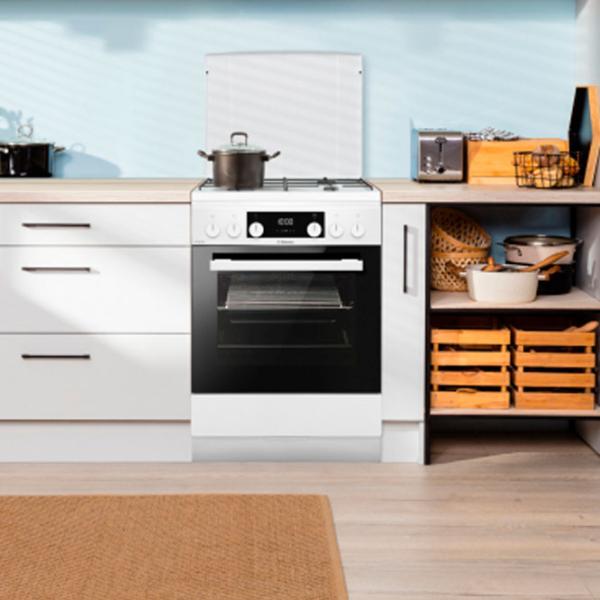 Aragaz Hansa FCMW69329 Pe gaz/ White/ Black photo 8