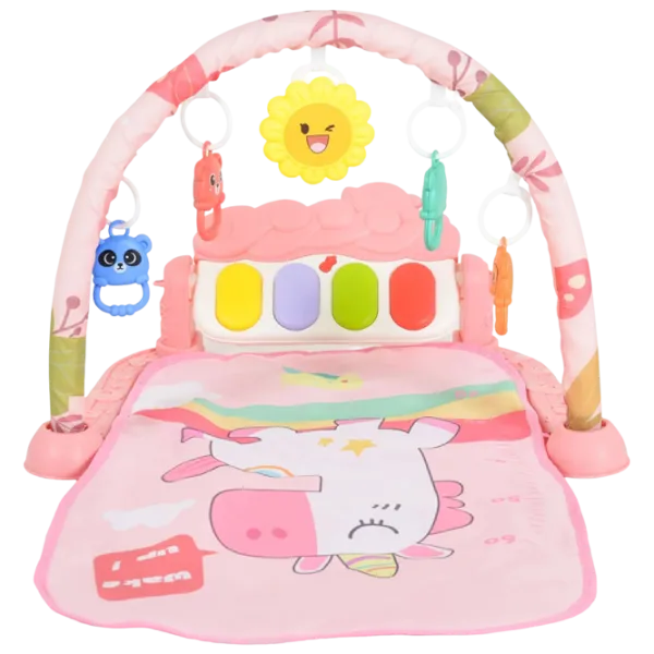 Игровой коврик Moni 368 () 0+/ Прямоугольный/ Розовый photo 2