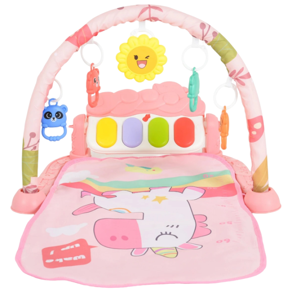 Игровой коврик Moni 368 () 0+/ Прямоугольный/ Розовый photo 2