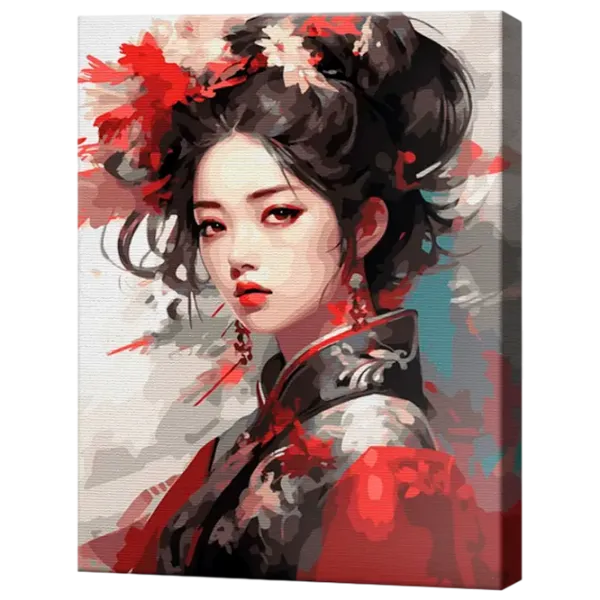 Картина по номерам Art Gallery Японская принцесса GX46417 50 x 40 см / Вертикальная photo 1 Картина по номерам Art Gallery Японская принцесса GX46417 50 x 40 см / Вертикальная photo 1
