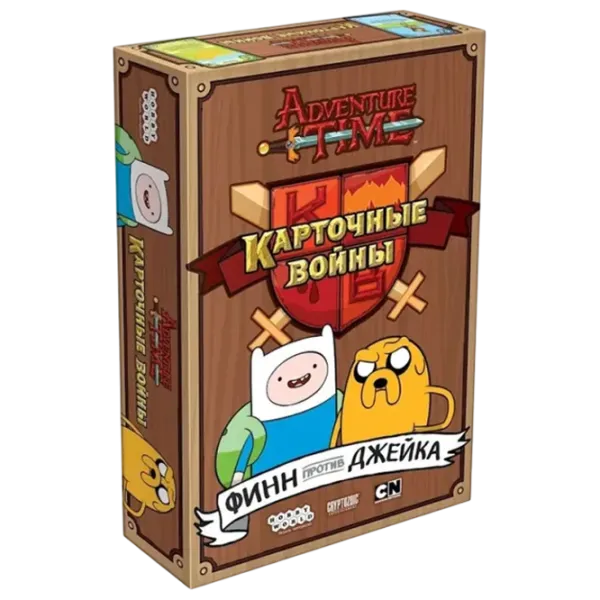 Настольная игра Hobby World Book Warriors: Finn vs Jake 10+/ Игральные карты photo 1