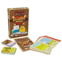 Joc de masă Hobby World Book Warriors: Finn vs Jake 10+/ Carti de joc photo 2