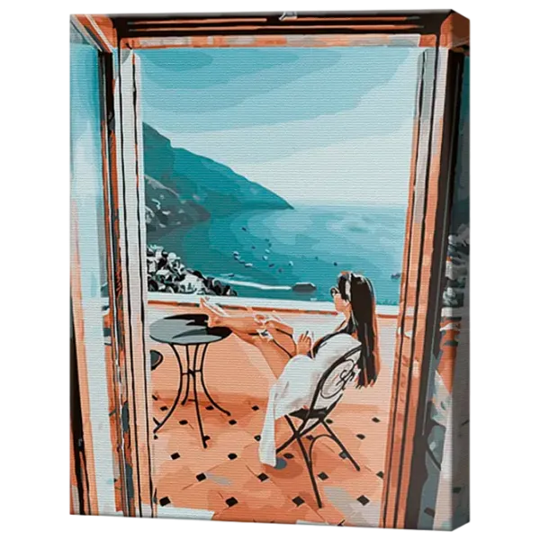 Pictură pe numere Art Gallery Începutul minunat al zilei GX28879 50 x 40 cm / Verticală photo 1