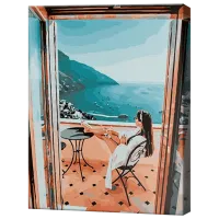 Pictură pe numere Art Gallery Începutul minunat al zilei GX28879 50 x 40 cm / Verticală