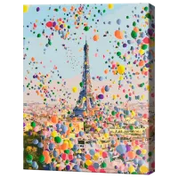Картина по номерам Art Gallery Шарики в Париже GX42715 50 x 40 см / Вертикальная
