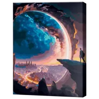 Картина по номерам Art Gallery Фантастический новый мир GX47216 50 x 40 см / Вертикальная