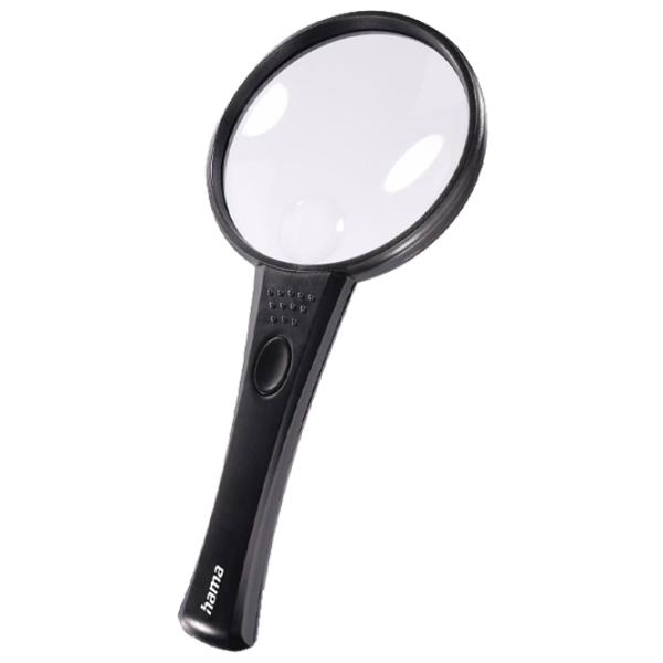 Лупа Hama Basic 90 LED Magnifying Glass / Пластик photo 1