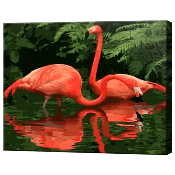 Картина по номерам Art Gallery Фламинго в джунглях GX3813 50 x 40 см / Горизонтальная photo 1 Картина по номерам Art Gallery Фламинго в джунглях GX3813 50 x 40 см / Горизонтальная photo 1